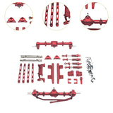 Maxbell RC Car Upgrade Spare Kits Replace RC Upgrade for 1/12 MN82 LC79 RC Hobby Car red