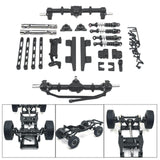 Maxbell RC Car Upgrade Spare Kits Replace RC Upgrade for 1/12 MN82 LC79 RC Hobby Car black