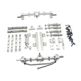 Maxbell RC Car Upgrade Spare Kits Replace RC Upgrade for 1/12 MN82 LC79 RC Hobby Car argent