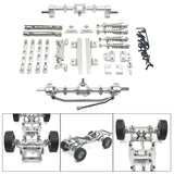 Maxbell RC Car Upgrade Spare Kits Replace RC Upgrade for 1/12 MN82 LC79 RC Hobby Car argent