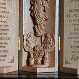 Maxbell Statue of Jesus Decoration Openable Religious for Bookshelf Living Room Home