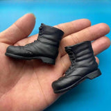 Maxbell 1:6 Scale Miniature Hollow Boot Lace up Boot for 12inch Male Figures Costume