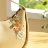 Maxbell Bear Keychain Multifunction Cute Bag Pendant for Wedding Wallet Party Favors A