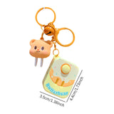 Maxbell Bear Keychain Multifunction Cute Bag Pendant for Wedding Wallet Party Favors A