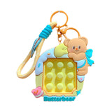 Maxbell Bear Keychain Multifunction Cute Bag Pendant for Wedding Wallet Party Favors B