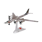 Maxbell 1:200 TU-95 Long Range Bomber Plane Model Sturdy Professional Airplane Model Soviet Union