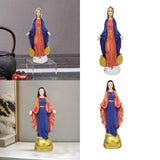 Maxbell Religious Figure Standing Statue Traditional Decor for Cabinet Hotel Outdoor White Headdress