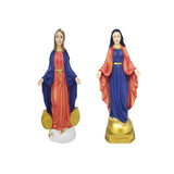 Maxbell Religious Figure Standing Statue Traditional Decor for Cabinet Hotel Outdoor White Headdress