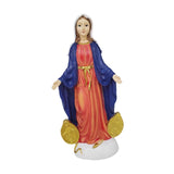 Maxbell Religious Figure Standing Statue Traditional Decor for Cabinet Hotel Outdoor White Headdress