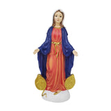 Maxbell Religious Figure Standing Statue Traditional Decor for Cabinet Hotel Outdoor White Headdress