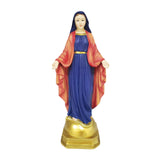 Maxbell Religious Figure Standing Statue Traditional Decor for Cabinet Hotel Outdoor Blue Headdress