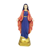 Maxbell Religious Figure Standing Statue Traditional Decor for Cabinet Hotel Outdoor Blue Headdress