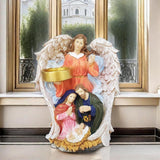 Maxbell Virgin Mary and Jesus Statue Crafts Religious for Tabletop Bedroom Bookshelf