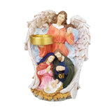 Maxbell Virgin Mary and Jesus Statue Crafts Religious for Tabletop Bedroom Bookshelf