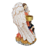 Maxbell Virgin Mary and Jesus Statue Crafts Religious for Tabletop Bedroom Bookshelf