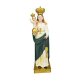 Maxbell Virgin Mary Jesus Statue Collection Religious for Bookshelf Tabletop Cabinet