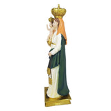 Maxbell Virgin Mary Jesus Statue Collection Religious for Bookshelf Tabletop Cabinet