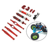 Maxbell RC Shock Absorber Mount DIY Remote Control Car Parts for 12428 12429 1/12 RC red