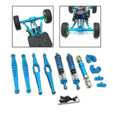 Maxbell RC Shock Absorber Mount DIY Remote Control Car Parts for 12428 12429 1/12 RC blue