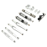 Maxbell RC Shock Absorber Mount DIY Remote Control Car Parts for 12428 12429 1/12 RC silver