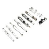 Maxbell RC Shock Absorber Mount DIY Remote Control Car Parts for 12428 12429 1/12 RC silver