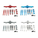 Maxbell 1/12 RC Car Metal Upgrade Kits Suit Rear Axle Fixtures for 12427 12429 Truck Red