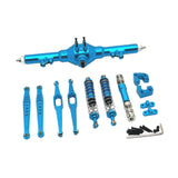 Maxbell 1/12 RC Car Metal Upgrade Kits Suit Rear Axle Fixtures for 12427 12429 Truck Blue