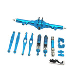 Maxbell 1/12 RC Car Metal Upgrade Kits Suit Rear Axle Fixtures for 12427 12429 Truck Blue