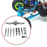 Maxbell 1/12 RC Car Metal Upgrade Kits Suit Rear Axle Fixtures for 12427 12429 Truck Gray