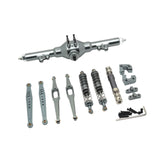 Maxbell 1/12 RC Car Metal Upgrade Kits Suit Rear Axle Fixtures for 12427 12429 Truck Gray