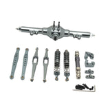 Maxbell 1/12 RC Car Metal Upgrade Kits Suit Rear Axle Fixtures for 12427 12429 Truck Gray