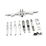 Maxbell 1/12 RC Car Metal Upgrade Kits Suit Rear Axle Fixtures for 12427 12429 Truck Silver