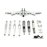 Maxbell 1/12 RC Car Metal Upgrade Kits Suit Rear Axle Fixtures for 12427 12429 Truck Silver