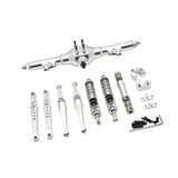 Maxbell 1/12 RC Car Metal Upgrade Kits Suit Rear Axle Fixtures for 12427 12429 Truck Silver