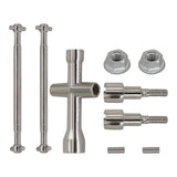 Maxbell 1:16 Scale RC Car Drive Shafts Metal for 16101Pro/16102Pro/16103Pro/16201Pro 6311