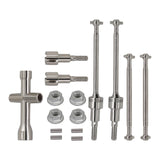 Maxbell 1:16 Scale RC Car Drive Shafts Metal for 16101Pro/16102Pro/16103Pro/16201Pro 6312