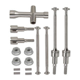Maxbell 1:16 Scale RC Car Drive Shafts Metal for 16101Pro/16102Pro/16103Pro/16201Pro 6312