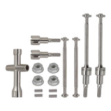Maxbell 1:16 Scale RC Car Drive Shafts Metal for 16101Pro/16102Pro/16103Pro/16201Pro 6312