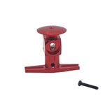Maxbell RC Helicopter Metal Rotor Head Sturdy Accessory for K127 RC Fixed Wing Plane Red