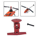 Maxbell RC Helicopter Metal Rotor Head Sturdy Accessory for K127 RC Fixed Wing Plane Red