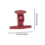 Maxbell RC Helicopter Metal Rotor Head Sturdy Accessory for K127 RC Fixed Wing Plane Red