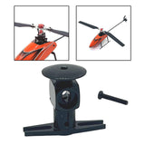 Maxbell RC Helicopter Metal Rotor Head Sturdy Accessory for K127 RC Fixed Wing Plane Black