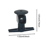 Maxbell RC Helicopter Metal Rotor Head Sturdy Accessory for K127 RC Fixed Wing Plane Black