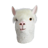 Maxbell Alpaca Mask Novelty Fancy Dress Animal Mask for Carnival Christmas Birthday