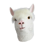 Maxbell Alpaca Mask Novelty Fancy Dress Animal Mask for Carnival Christmas Birthday