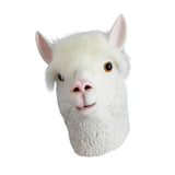 Maxbell Alpaca Mask Novelty Fancy Dress Animal Mask for Carnival Christmas Birthday