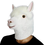 Maxbell Alpaca Mask Novelty Fancy Dress Animal Mask for Carnival Christmas Birthday