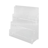 Maxbell 2xSport Cards Display Shelf Sleeved Trading Cards Display Stand for Retail