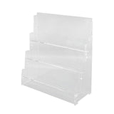 Maxbell 2xSport Cards Display Shelf Sleeved Trading Cards Display Stand for Retail