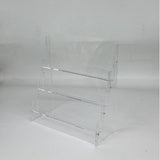 Maxbell 2xSport Cards Display Shelf Sleeved Trading Cards Display Stand for Retail